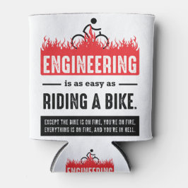 エンジニアリングは簡単として自転車に乗る 缶クーラー