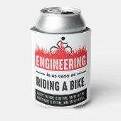 エンジニアリングは簡単として自転車に乗る 缶クーラー (缶裏面)