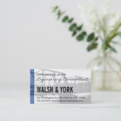 エンジニアリングコンサルタント 名刺 (スタンド正面)