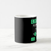 エンジニアリングフローチャートエンジニア招待状 コーヒーマグカップ (中央)