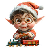 エンジニアリングベビークリスマス小妖精や小人包装紙 ラッピングペーパー