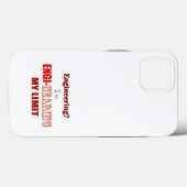 エンジニアリングマイリミット Case-Mate iPhoneケース (裏面 (横))