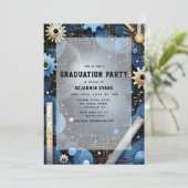 エンジニアリング卒業ギア青写真 招待状 (スタンド正面)