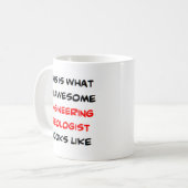 エンジニアリング地質学者素晴らし、 コーヒーマグカップ (正面左)