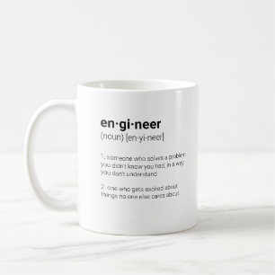 エンジニアリング定義Mug コーヒーマグカップ