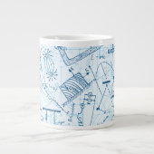 エンジニアリング専門マグカップ ジャンボコーヒーマグカップ (正面)