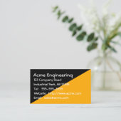 エンジニアリング建築サーベイヤーズ名刺 名刺 (スタンド正面)