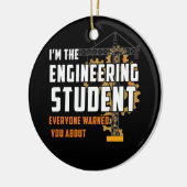 エンジニアリング生警告の皆さん セラミックオーナメント (左)