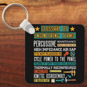 エンジニアリング用語エンジニおもしろいア定義の用語集 キーホルダー (正面)