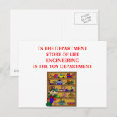 エンジニアリング贈与 ポストカード (正面/裏面)