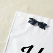 エンジニアリング ビーチタオル (インサイチュ)