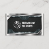 エンジニアリング、整備士、金属、修復、自動 名刺 (正面)