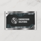 エンジニアリング、整備士、金属、修復、自動 名刺 (正面)