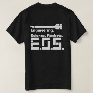 エンジニアリング、科学、ロケットTシャツ Tシャツ