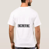 エンジニアリングTシャツ Tシャツ (裏面)