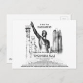エンジニアルール ポストカード (正面/裏面)