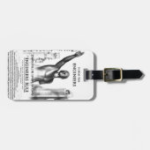 エンジニアルール ラゲッジタグ (正面横)