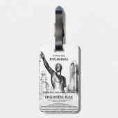 エンジニアルール ラゲッジタグ (裏面縦)