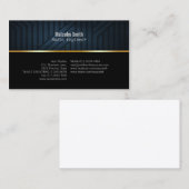 エンジニア名刺ダークテクスチャ 名刺 (正面/裏面)