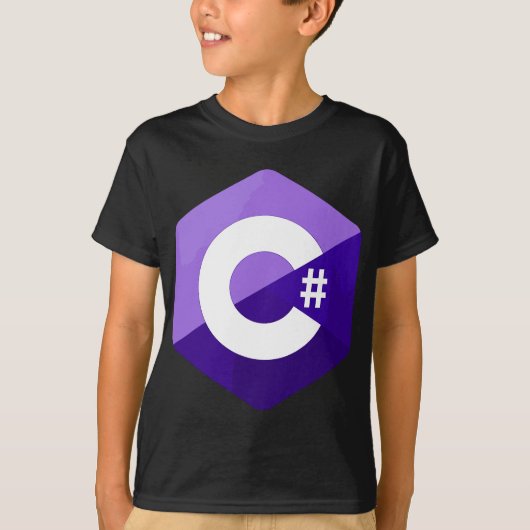 エンジニア向けC# (C Sharp) Tシャツ (正面)