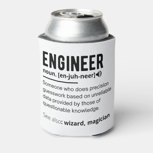 エンジニア定義エンジニアリングギフト 缶クーラー (缶裏面)