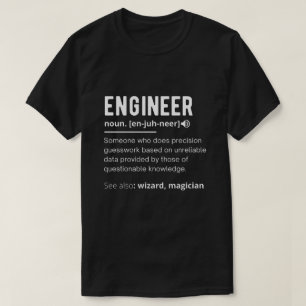 エンジニア定義エンジニアリングギフト Tシャツ