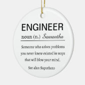 エンジニア定義 セラミックオーナメント (左)