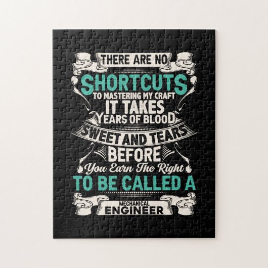 エンジニア機械エンジニア ジグソーパズル (縦)