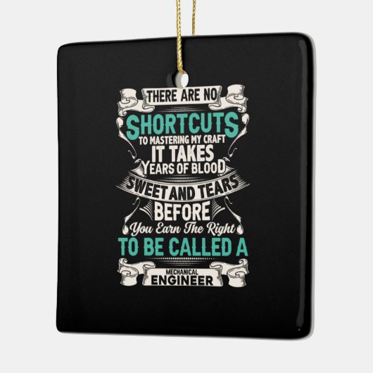エンジニア機械エンジニア セラミックオーナメント (左)