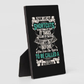 エンジニア機械技術者 フォトプラーク (側面)