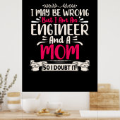 エンジニア私はエンジニアで母親 ポスター (キッチン)