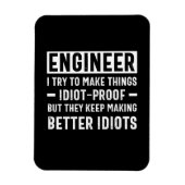 エンジニア私は物事を愚かな証拠にしようとするが、彼らは マグネット (縦)