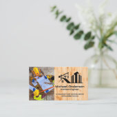 エンジニア計画の構築 |建築 名刺 (スタンド正面)