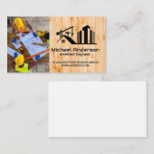 エンジニア計画の構築 |建築 名刺 (正面/裏面)