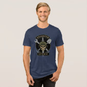 エンジニア退役軍人 トライブレンドTシャツ (正面全面)