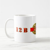 エンジニア12B第18 ENのBDE コーヒーマグカップ (左)