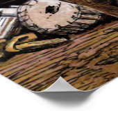 「エンジニア」のヴィンテージイラストレーション ポスター (角)