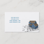 エンジニア、エンジニアリングアーキテクト名刺 名刺 (裏面)