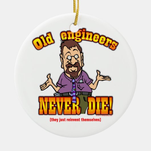 エンジニア セラミックオーナメント (正面)