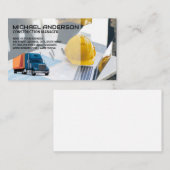 エンジニア | ブループリント | 建築 名刺 (正面/裏面)