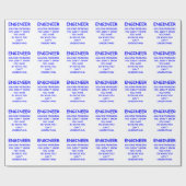 エンジニア ラッピングペーパー (フラット)