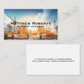 エンジニア |建築サイト 名刺 (正面/裏面)