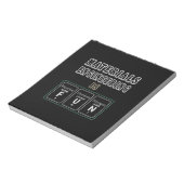 エンジニア 材料工学は楽しい ノートパッド (回転)