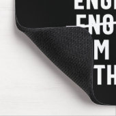 エンジニア。私は数学が得意だ マウスパッド (コーナー)