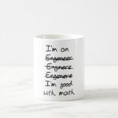 エンジニア。 私は数学とよいです コーヒーマグカップ (中央)