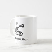 エンジニアBotがBotに入る コーヒーマグカップ (正面左)
