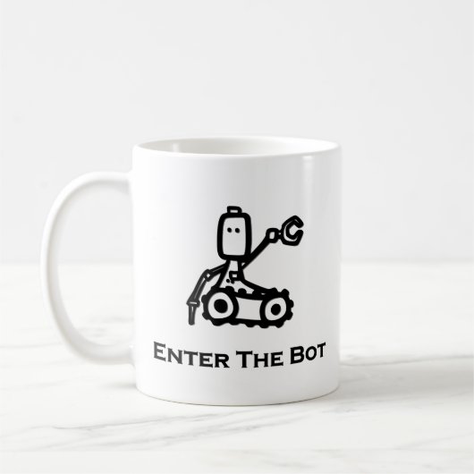 エンジニアBotがBotに入る コーヒーマグカップ (左)
