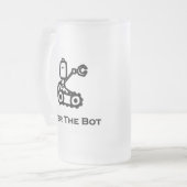 エンジニアBotがBotに入る フロストグラスビールジョッキ (正面左)