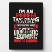 エンジニアIはエンジニア フォトプラーク (正面)