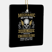 エンジニアIは整備士エンジニアリング セラミックオーナメント (右)